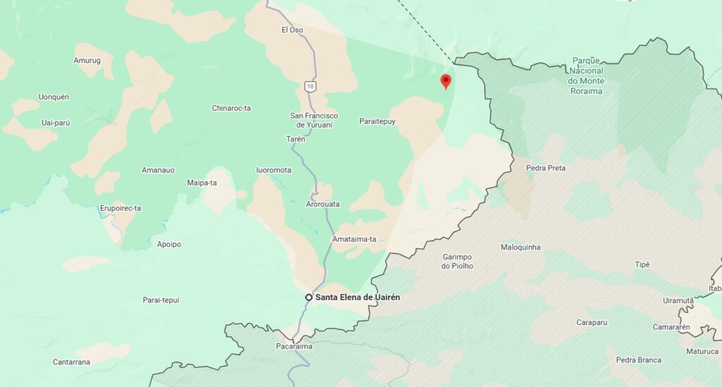 Onde fica Monte Roraima